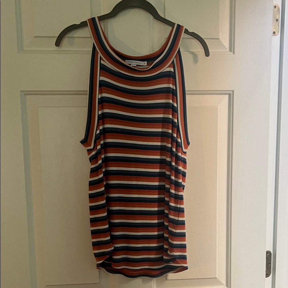Threads 4 Thought Multicolor Striped Tank Top